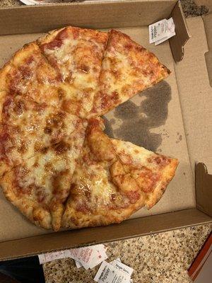 Small cheese pizza