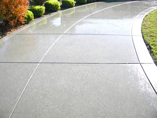 Concrete installed by Quality First Home Improvement