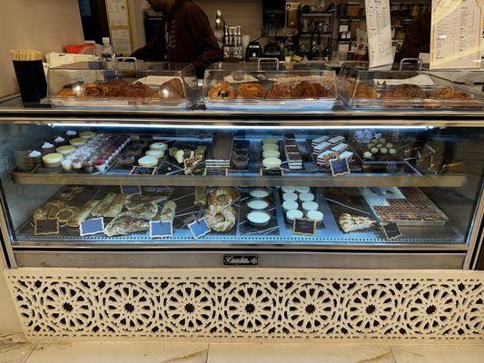 Selection of pastries and desserts