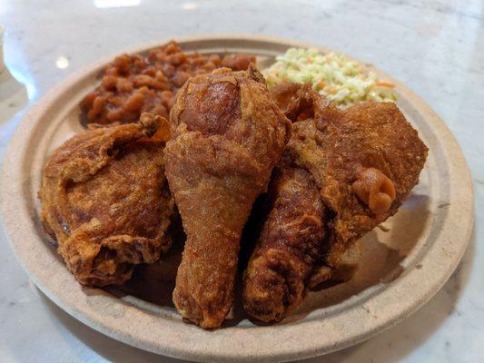 Delicious fried chicken