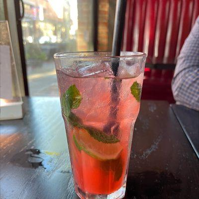 Strawberry mojito