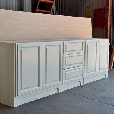 Custom vanity cabinets