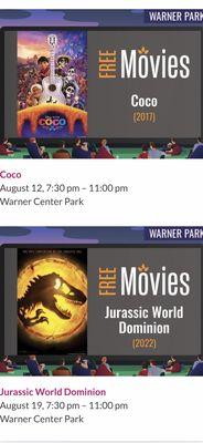 Free Concerts & Movies in the Park All Summer Long @ Warner Park in Woodlands Hills brought to you by Valley Cultural