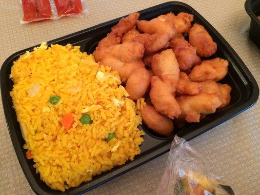 Sweet and Sweet and Sour Chicken