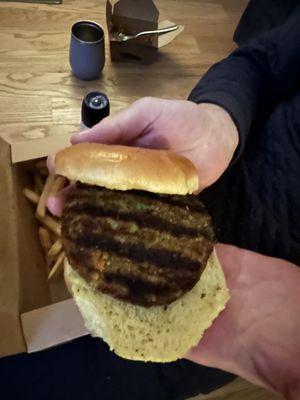 "Vegan Deluxe Burger"