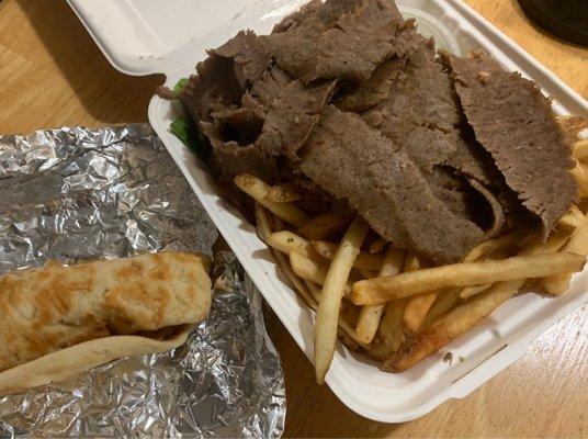 Gyro platter