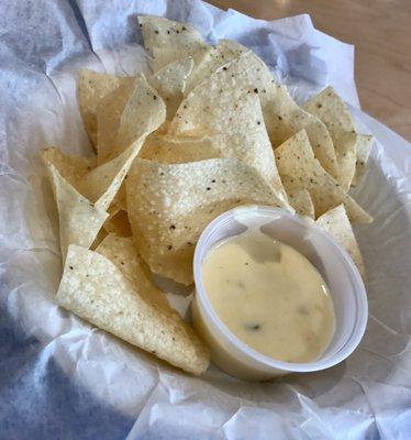 Chips and queso