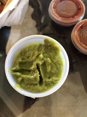 Guacamole purée