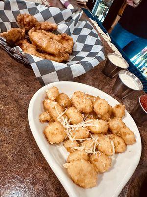 Chicken tenders & cheese curds