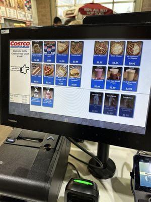 You need a costco member card to order. You have to scan it  first to get to this menu.