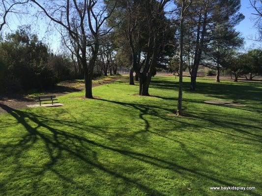 More grass... - great for picnics? (via http://www.baykidsplay.com/parks-and-recreation-rancho-arroyo/)