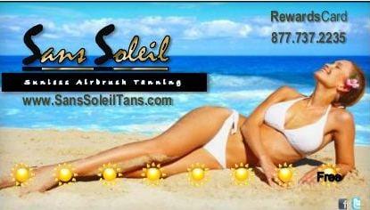 We now offer Sans Soleil Custom Spray Tans for our Ballroom Dance students & competition ballroom dancers.