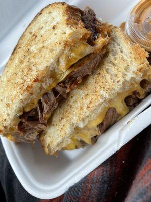 Brisket Grilled Cheese