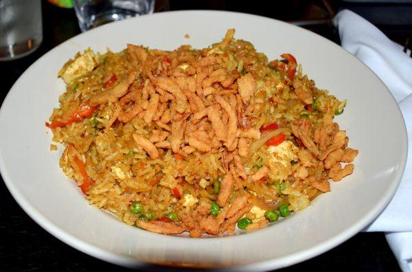 Indian fried rice.  Good when it's topped with Sriracha.