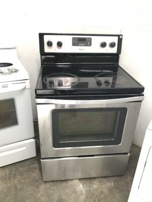 Stainless steel smooth top electric ranges $295 up