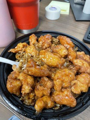 orange chicken