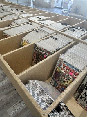 Comics all well packaged