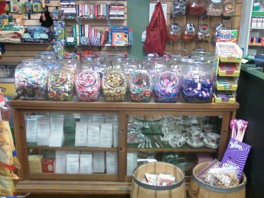 Candy counter - Bulk Teas