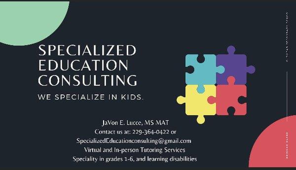 Specialized Education Consulting