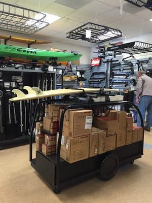 Kayak and board racks