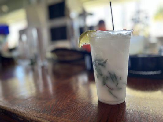 Coconut Mojito (medium) - happy hour!