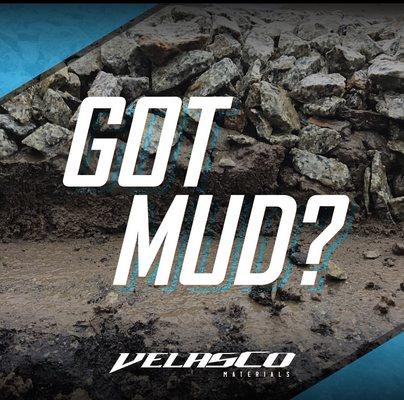 Gravel for your mud!