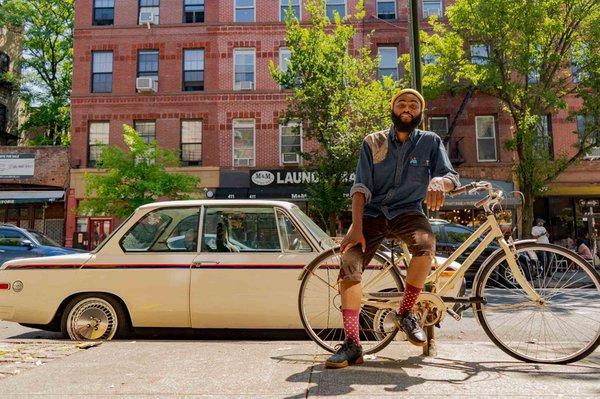 Me Byas & his 72' BMW! Oh and some random vintage bike!