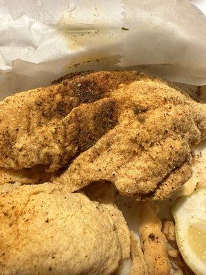 "Fried Catfish" and Fries