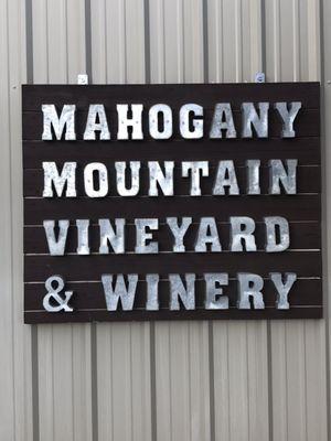 Mahogany Mountain Vineyard and Winery