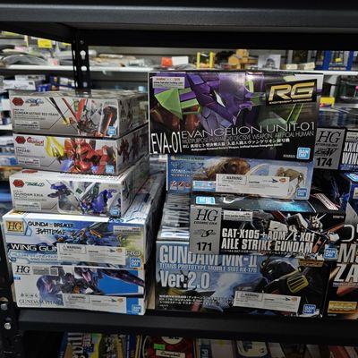 Bandai and Gundam Model Kits