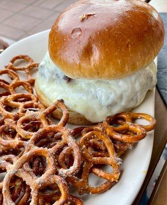 French Onion Soup Burger