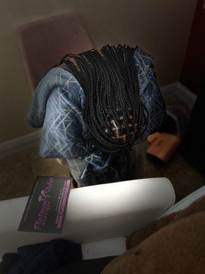 Knotless braids