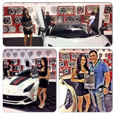 With Jocelyn Cano at SEMA