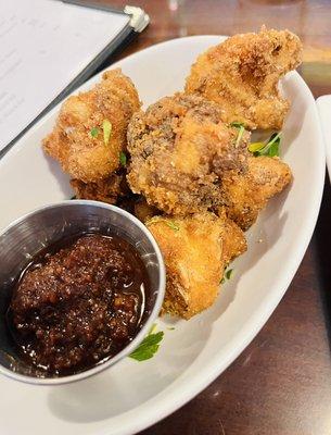 Fried Cauliflower - these are great!!