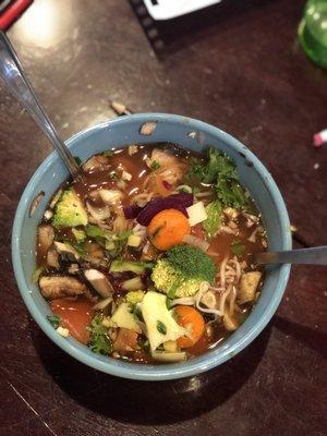 Veggie ramen bowl - delish!