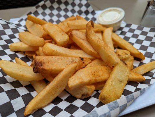 My fries. I love steak fries!  Crave