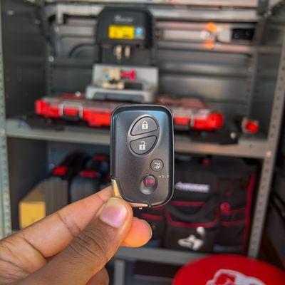 Car key replacement for Lexus IS300 2015