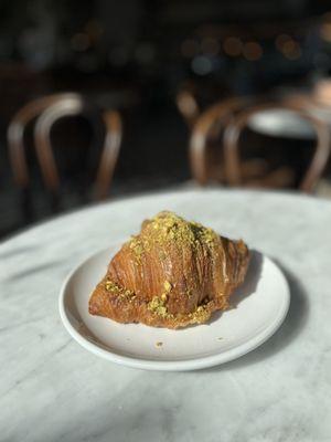 Pistachio croissant