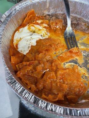 Chilaquiles montados