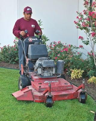 Lawn mowing, fertilization sprinkler repair and landscaping