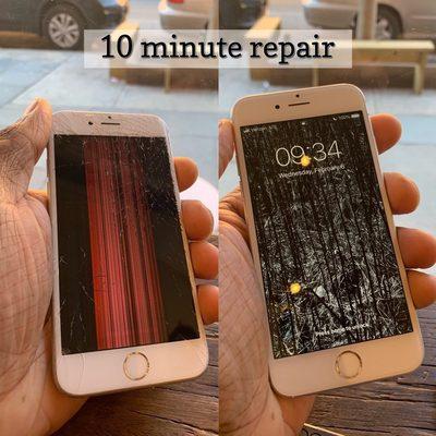 10 Minutes Screen Replacement