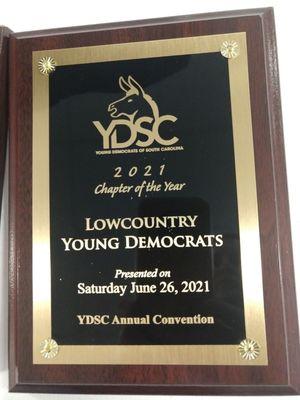 Way to go Lowcountry (Berkeley, Charleston, Dorchester) Young Democrats!