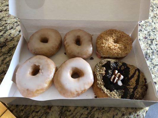 Half dozen donuts