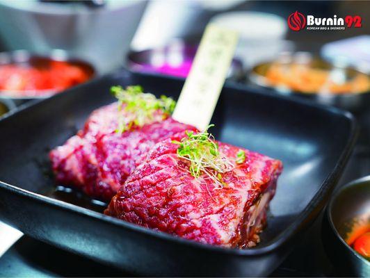 Burnin92 Korean BBQ & Skewers | Location: 11445 Emerald St #120, Dallas, TX 75229 | Call: 972-629-9507