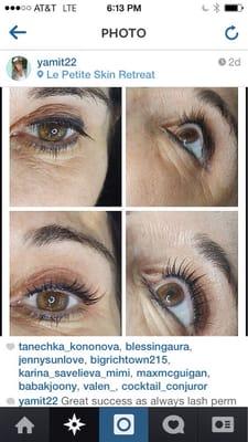 Lash perm