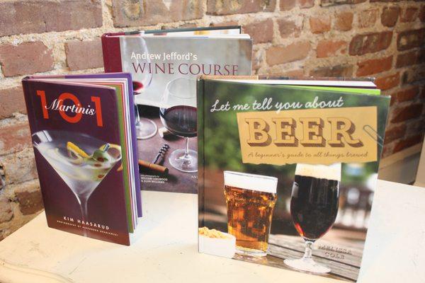 Give the gift of words with these alcohol hardcover books