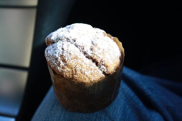 Coffee cake muffin