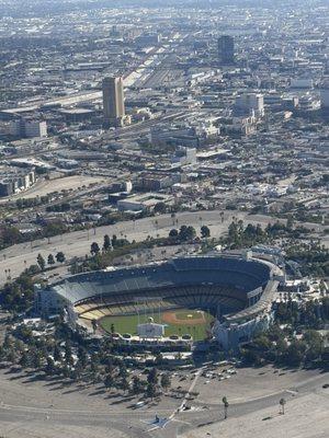 The dodgers stadium