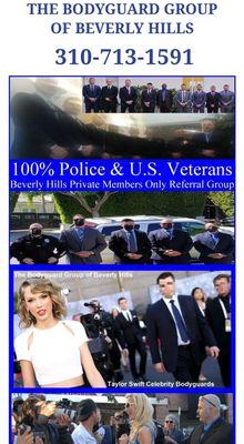 Taylor Swift, Kim Kardashian, Kris Herzog Owner The Bodyguard Group of Beverly Hills security referrals www.TheBodyguardGroup.com