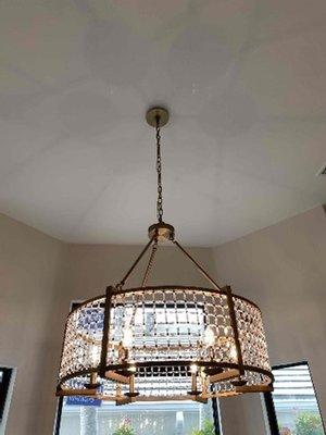 High-end Chandelier Installation